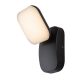 Odiel,kül.fali, LED12W, H22cm, fekete