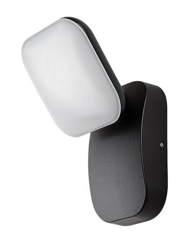 Odiel,kül.fali, LED12W, H22cm, fekete