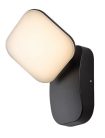 Odiel,kül.fali, LED12W, H22cm, fekete