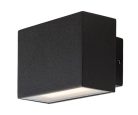 Mataro,kül.fali, LED7W, L9cm, fekete