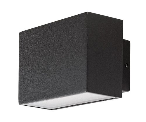 Mataro,kül.fali, LED7W, L9cm, fekete