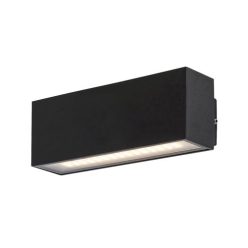 Mataro,kül.fali, LED10W, L18cm, fekete