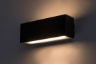 Mataro,kül.fali, LED10W, L18cm, fekete