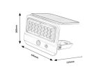 Flaxton,outd.solar wall, LED7W, white