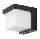 Andelle, kül.fali, LED10W, fekete, 11.5x11.5