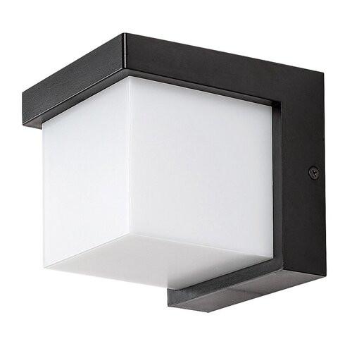 Andelle, kül.fali, LED10W, fekete, 11.5x11.5