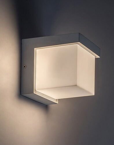 Andelle,kül.fali,LED10W,fehér, 11,5x11,5