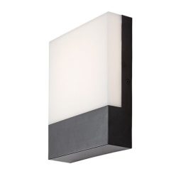 Gimone,kül.fali, LED10W, H20cm, fekete