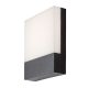 Gimone,kül.fali, LED10W, H20cm, fekete