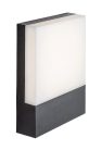 Gimone,kül.fali, LED10W, H20cm, fekete