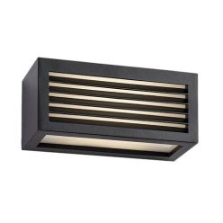 Lublin,kül.fali, LED10W, L25cm, rácsos