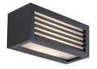 Lublin,kül.fali, LED10W, L25cm, rácsos