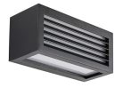 Lublin,kül.fali, LED10W, L25cm, rácsos