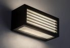 Lublin,kül.fali, LED10W, L25cm, rácsos