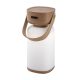 Funes,outd.table, LED3W, H19cm, brown