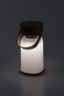 Funes,outd.table, LED3W, H19cm, brown