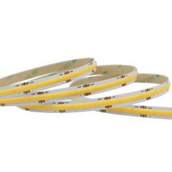   Eurolamp 24V COB LED szalag, 12W/m, 960lm/m, 3000K, IP44, 5m/tekercs