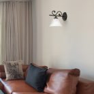 Dorothea falikar E14 40W matt fekete