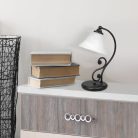 Dorothea asztali E14 40W matt fekete