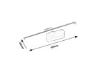 Gaten, beltéri képmegvilágító, LED8W, L45cm