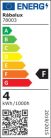 Greg, beltéri pultmegvilágító LED4W, L31cm, fekete