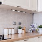 Hanson, beltéri pultmegvilágító LED8W, L50cm,fekete