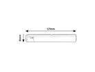 Duddu, beltéri pultmegvilágító LED17W, L57cm,fehér