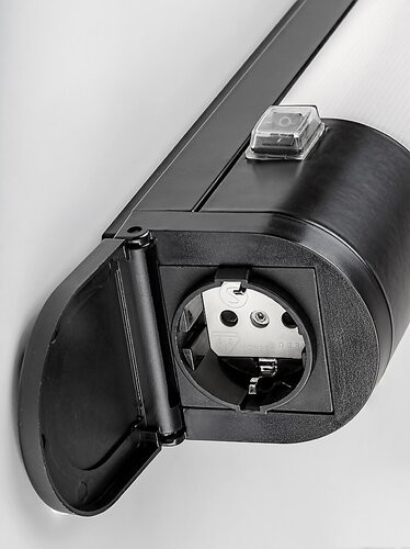 Duddu, beltéri pultmegvilágító LED17W, L57cm,fekete