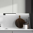 Duddu, beltéri pultmegvilágító LED17W, L57cm,fekete