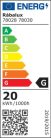 Duddu, beltéri pultmegvilágító LED20W, L87cm,fekete