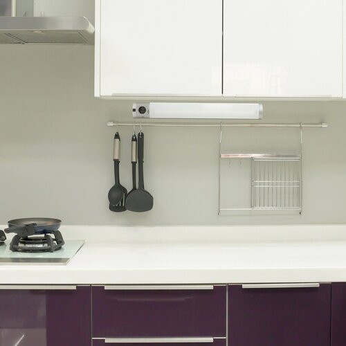 Soft2, beltéri pultmegvilágító LED8W, L68cm, ezüst