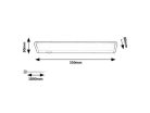 Easylight2, beltéri pultmegvilágító LED5W,L35,fehér