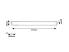 Easylight2, beltéri pultmegvilágító L57,5cm, fehér