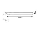 Easylight2, beltéri pultmegvilágító L57,5cm, ezüst