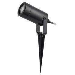 Krobia,kül.spot,GU10 MAX 4W,fekete,IP65