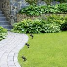 Krobia,kül.spot,GU10 MAX 4W,fekete,IP65