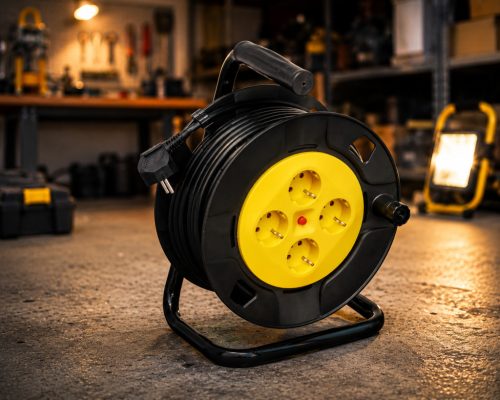 Eurolamp kábeldobos hosszabbító