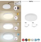 Tartu, kültéri m.lámpa,LED 24W,fehér,kerek