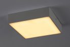 Tartu, kültéri m.lámpa,LED 18W,fehér,szögletes 