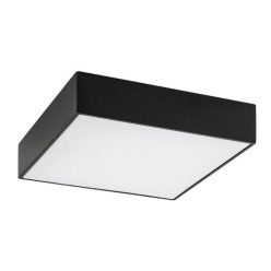 Tartu, kültéri m.lámpa,LED 18W,fekete,szögletes 