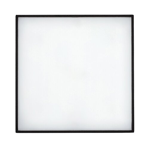 Tartu, kültéri m.lámpa,LED 18W,fekete,szögletes 