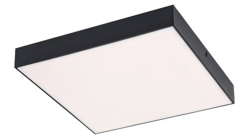 Tartu, kültéri m.lámpa,LED 24W,fekete,szögletes 