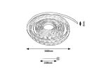 LED Strip, 19W , RGB, L500cm, IP44