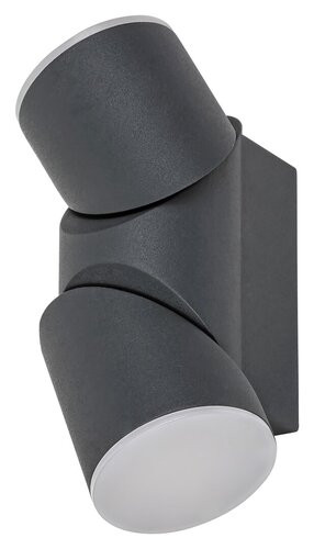 Belfast, kültéri fali l.,LED 12,9W,antracit