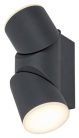 Belfast, kültéri fali l.,LED 12,9W,antracit