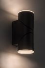 Belfast, kültéri fali l.,LED 12,9W,antracit