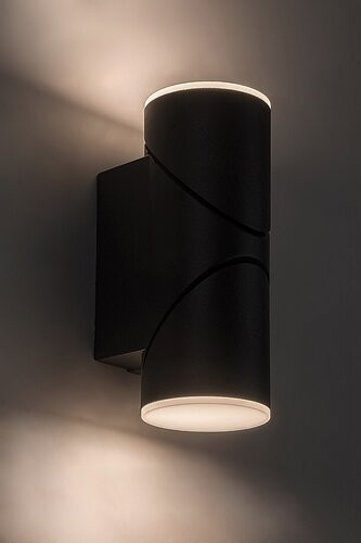 Belfast, kültéri fali l.,LED 12,9W,antracit