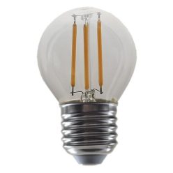 Fil. LED, E27 G45, 4W, 470lm, 4000K