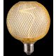Fil. LED, E27 G125,5W,270lm,1800K, gold