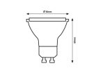 SMD LED, GU10, 7W, 1000lm, 3000K